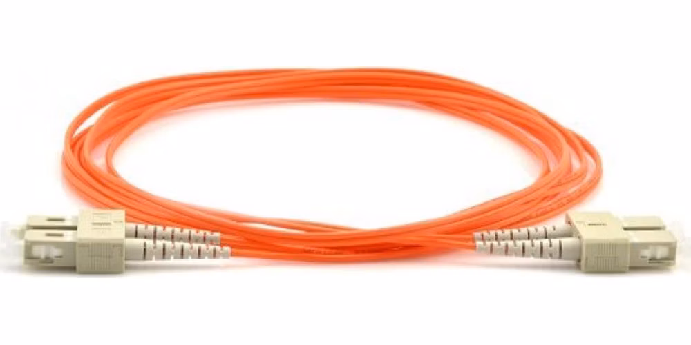 Optický patch cord duplex SC-SC 50/125 1m MM OM4