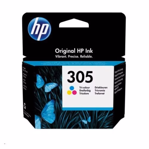 Trojfarebná originálna atramentová kazeta HP 305