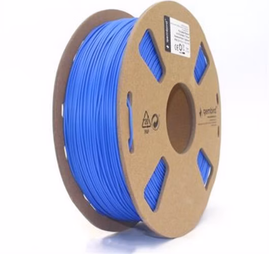 GEMBIRD Tisková struna (filament), PLA, 1,75mm, 1kg, transparentní