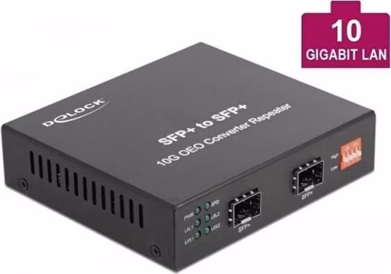 Delock Media konvertoru 10GBase-R SFP+ na SFP+
