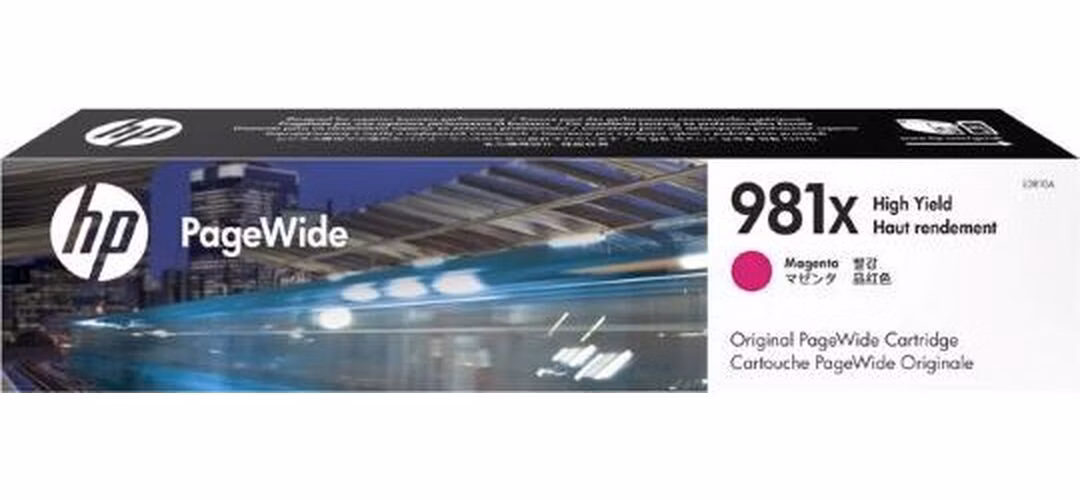 HP PageWide Cartridge 981X/Magenta/10 000 stran
