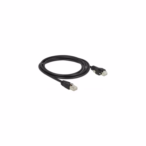 Delock Kabel RJ45 samec > RJ45 samec se šroubky Cat.6 SSTP 2 m