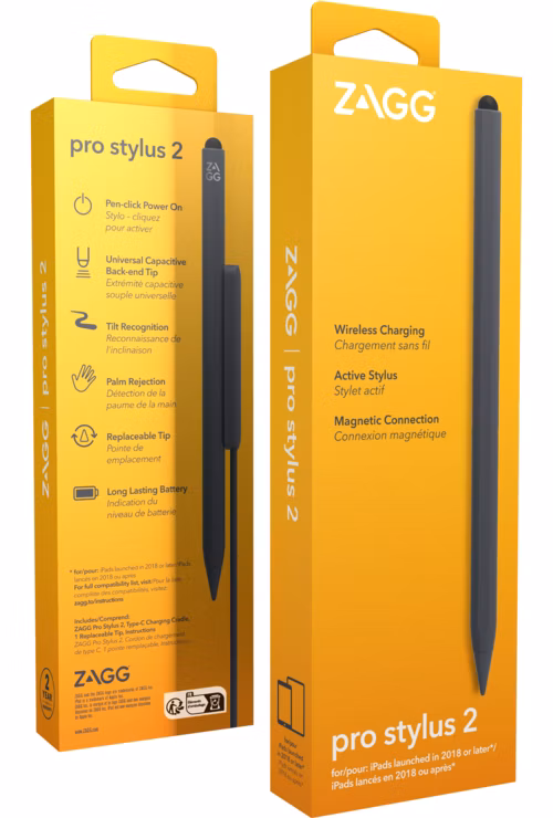 ZAGG Pre Stylus 2 Universal Stylus - šedá