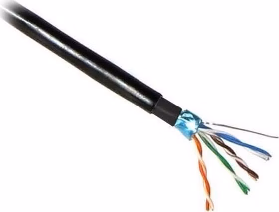 PLANET kabel FTP, drát, 4pár, Cat5e, PE+PE venkovní dvouplášť, Planet Elite, Dca (balení 305m)