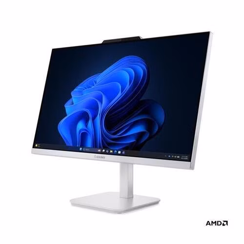 Lenovo A105 24 AIO Ryzen 3 30/8GB/SSD 512GB/23,8"/FHD/IPS/250nitů/60Hz/65W/WIN11 Home/stříbrná
