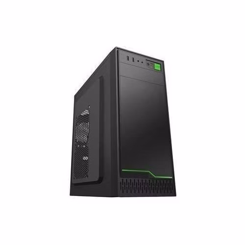 EUROCASE skříň ML N6-500B, Midi Tower, 1xUSB-C, 2xUSB 3.0, 2x audio, bez zdroje