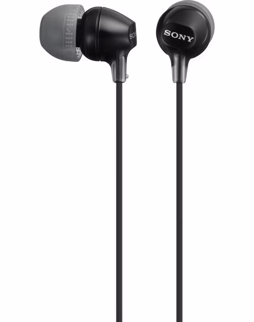 SONY MDR-EX15LP - Sluchátka do uší - Black