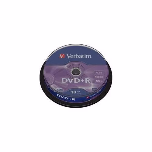 VERBATIM DVD+R AZO 4,7GB, 16x, spindle 10 ks