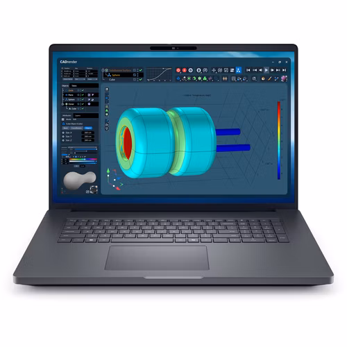 DELL Pro Max Plus 18 MB18250 U7 265HX/32GB/1TB SSD/18" QHD+/IR Cam &amp; Mic/RTX PRO 3000/NFC/W11P/3Y ProSpt/šedá/bez adaptéru