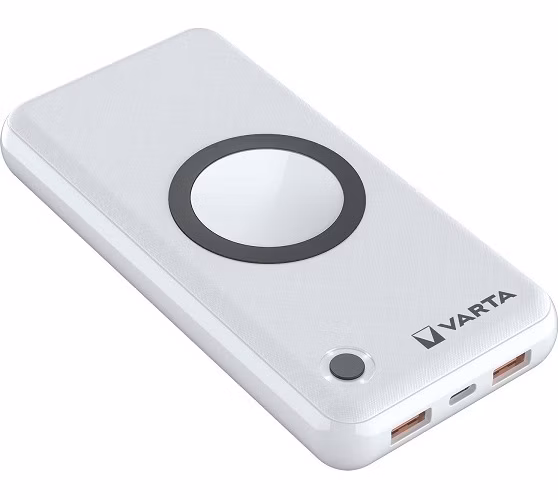 AVACOM Powerbanka VARTA 57909 20000mAh USB-C PD vstup a výstup, bezdrátové nabíjení Qi