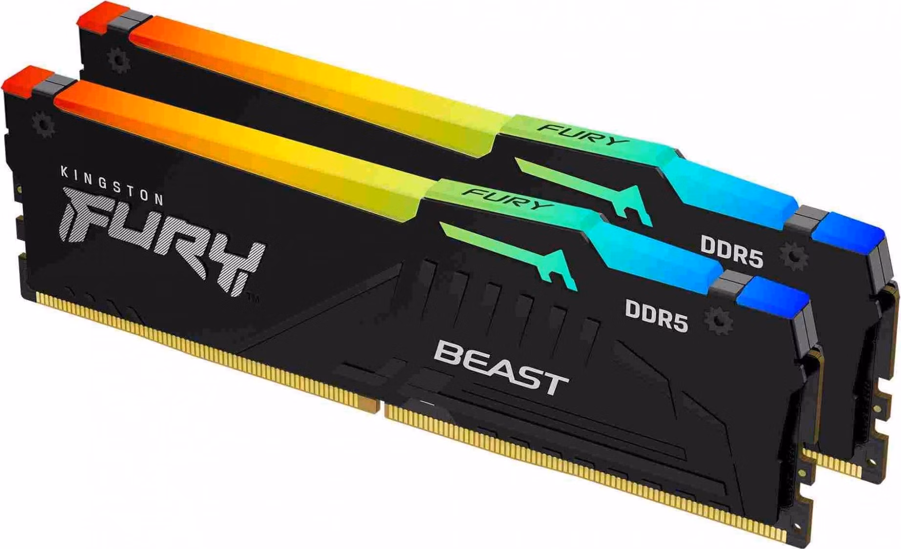 DDR 5....        64GB . 5200MHz. CL40 FURY Beast Black RGB Kingston XMP (2x32GB)