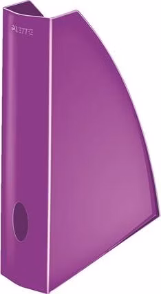 LEITZ Stojan na časopisy  WOW, purpurová