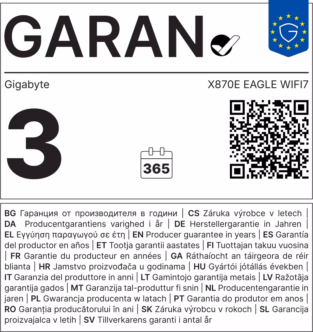 GIGABYTE X870E EAGLE WIFI7