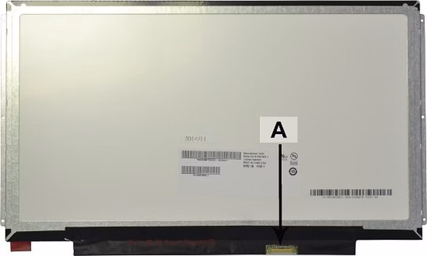 2-Power náhradní LCD panel pro notebook 13.3 1366x768 WXGA HD matný 30pin