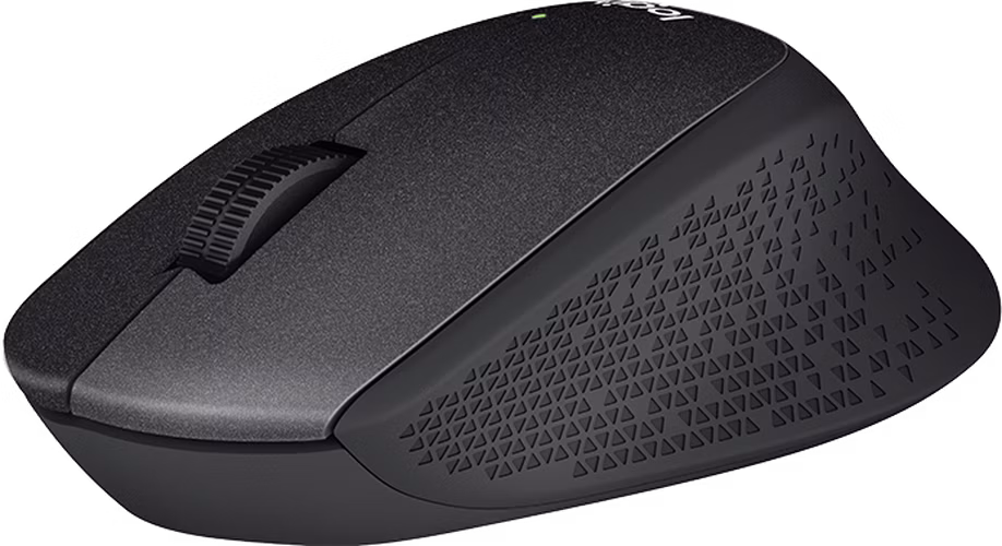 Logitech M330/Kancelárska/Optická/Pre pravákov/1 000 DPI/Bezdrôtová USB/Čierna