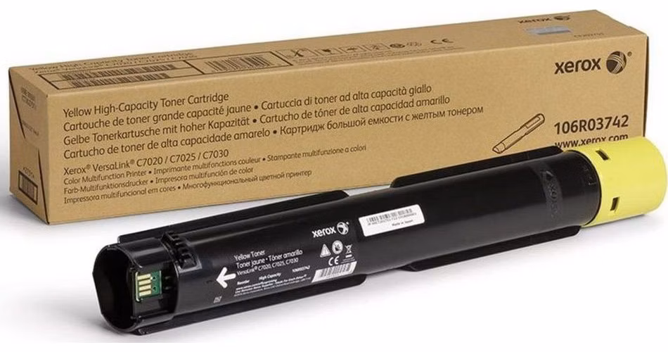 Xerox originál toner 106R03750 (žlutý, 9 800str) pro VersaLink C70xx