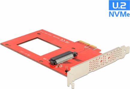 Delock PCI Express x4 Karta > 1 x interní U.2 NVMe SFF-8639