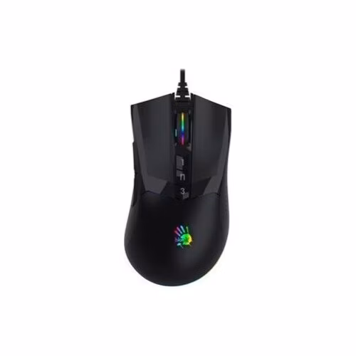 A4tech BLOODY W90 Pro Activated, podsvícená herní myš, 16000 DPI, černá, USB