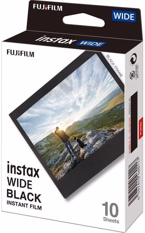 Fujifilm Film Instax Wide Black Frame (10/Pk)