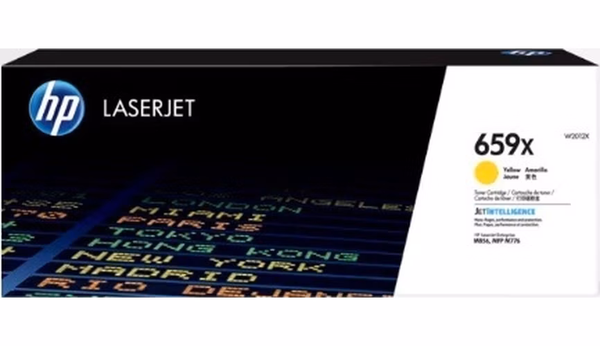 HP 659X High Yield Yellow Original LaserJet Toner Cartridge (29,000 pages)