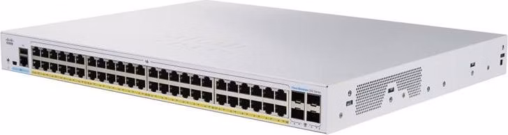Cisco switch CBS350-48FP-4G-EU (48xGbE,4xSFP,48xPoE+,740W) - REFRESH