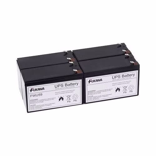 FUKAWA olověná baterie FWU59 do UPS APC/ výměnná sada za RBC59
