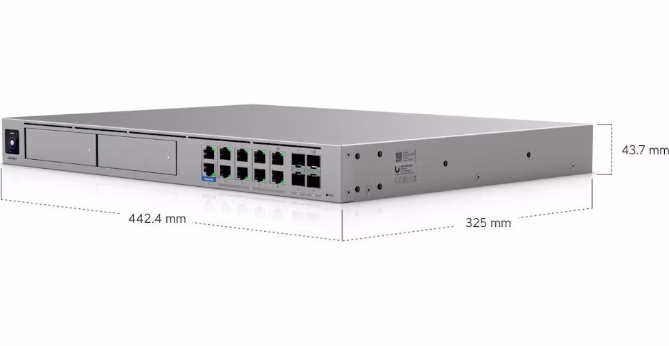 ROZBALENÉ - Ubiquiti UniFi Dream Machine Beast - Router, Full UniFi OS, IDS/IPS, 8x 10GbE, 2x GbE, 2x SFP28, 2x SFP+