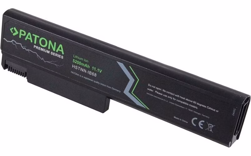 PATONA baterie pro ntb HP Compaq 6530B 5200mAh Li-Ion 11,1V PREMIUM
