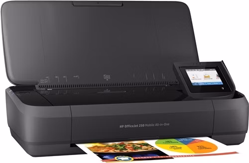 HP Officejet 250 Mobile All-in-one (A4, 10 strán za minútu, USB, Wi-Fi, tlač, BT, skenovanie, kopírovanie)