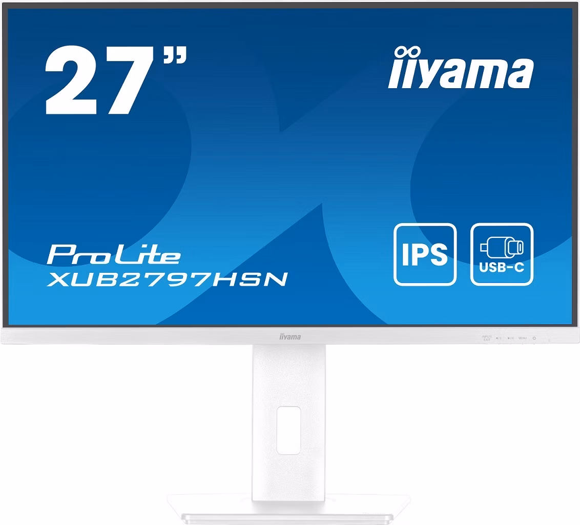 iiyama ProLite/XUB2797HSN-W2/27"/IPS/FHD/100Hz/1ms/White/3R