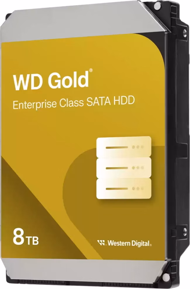 WD GOLD 8TB / WD8006FRYZ / SATA 6Gb/s / Interní / 3,5" / 7200rpm / 256MB