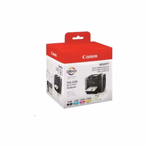 Canon cartridge INK PGI-2500 BK/C/M/Y MULTI / 1x29,1ml + 3x9,6ml