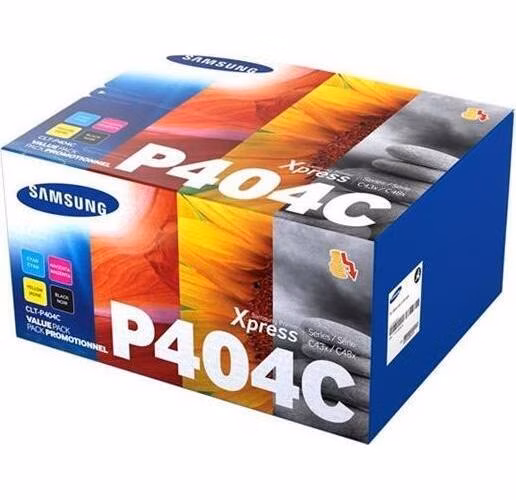 HP - Samsung tonery CLT-P404C/CMYK/1000/1500 stran/4-pack