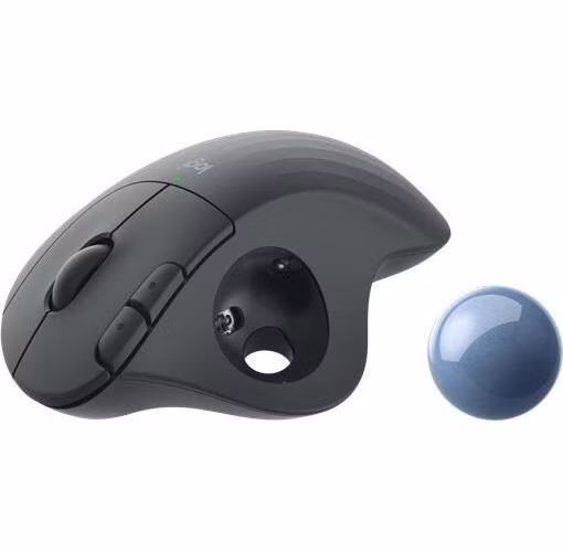 Logitech myš ERGO M575 wireless/ optická/ 5 tlačítek / 2000DPI - grafitová