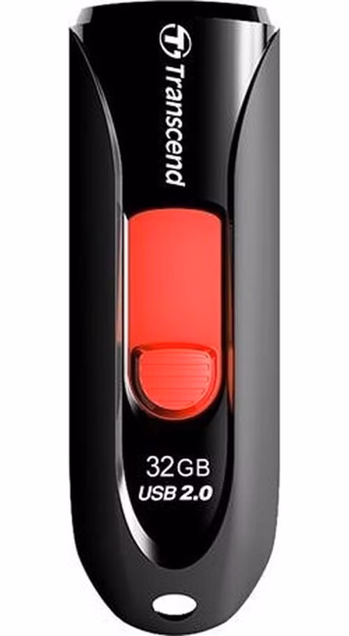 TRANSCEND Flash disk 32GB JetFlash®590K, USB 2.0 (R:16/W:6 MB/s) čierna