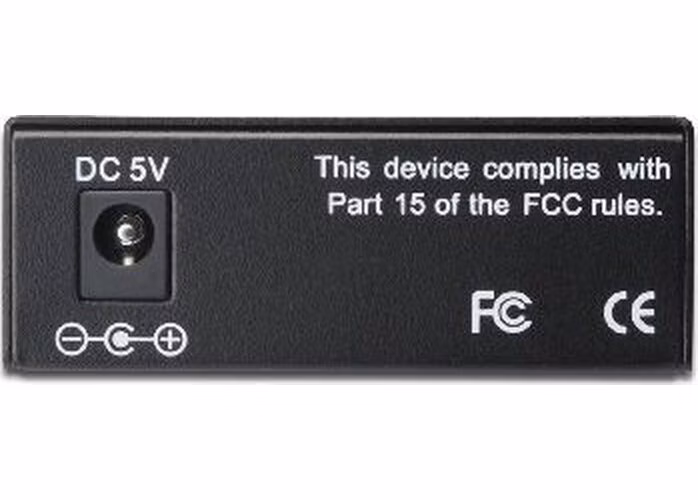 Digitus Media Converter, Singlemode 10/100/1000Base-T to 1000Base-LX, Incl. PSU SC connector, Up to 40km