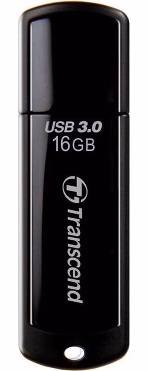 Transcend 16GB JetFlash 700, USB 3.0 flash disk, černý