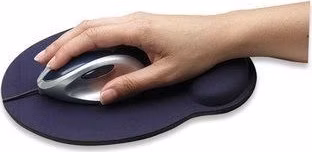 MANHATTAN MousePad, gélová podložka, modrá/modrá