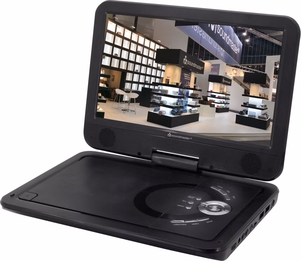 Soundmaster PDB1910SW přenosný DVD přehrávač / DVB-T2 HD Tuner/ 10,1"