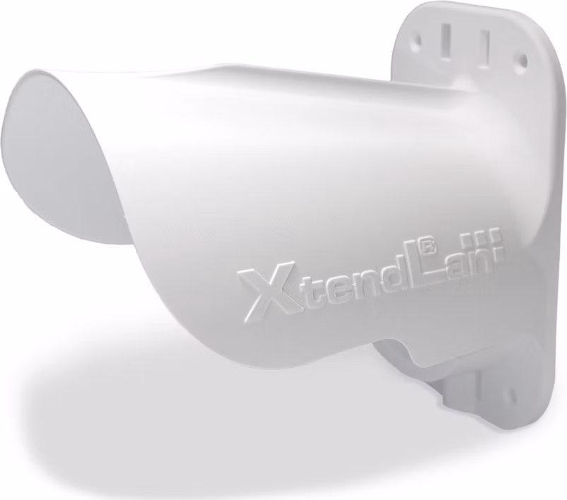 XtendLan Držák s krytem pro kameru UniFi G5 Turret Ultra a UniFi G6 Turret, plast odolný UV záření, venk. použití, bílý