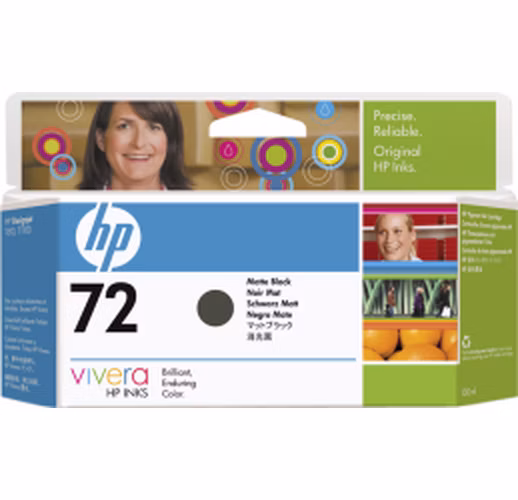 HP (72) C9403A ink. náplň matná černá černá, 130 ml Vivera originál