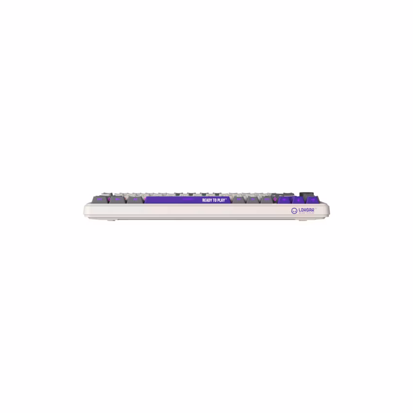 Lorgar KBA4175RT, mechanická herná klávesnica, 82 klávesov, Toxic Purple Switch, Hot-Swap, RGB, USB-C