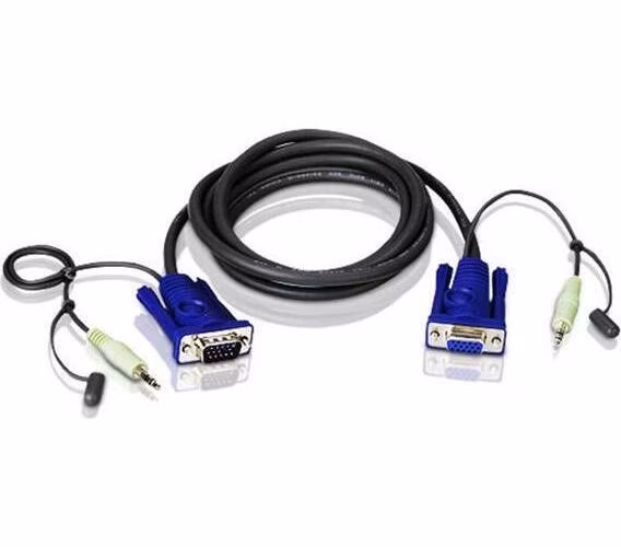 ATEN integrovaný kabel VGA / Audio 1,8M
