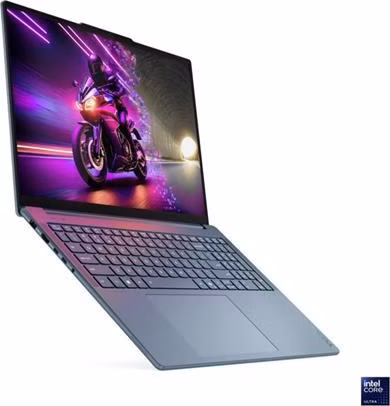 Lenovo YOGA PRO 9 Ultra7 255H/32GB/1TB SSD/16"/OLED/2,8K/až1100nitů/120Hz/RTX5060 8GB/bezADPT/3r OS/WIN11PRO/modrozelená