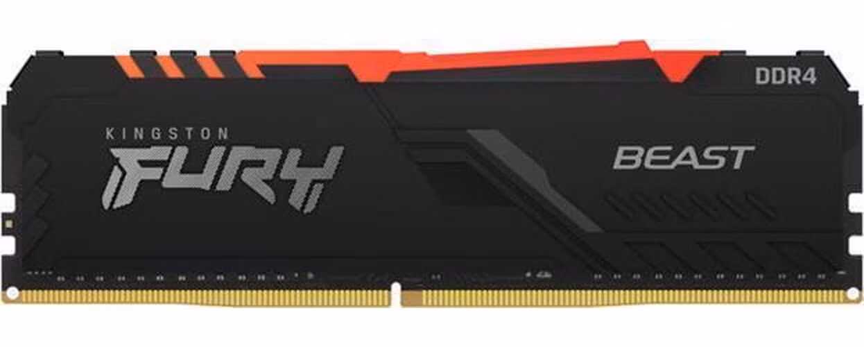 KINGSTON 16GB 3200MT/s DDR4 CL16 DIMM FURY Beast RGB