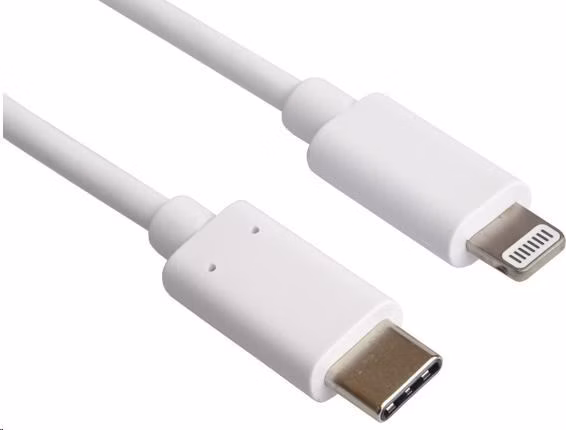 PREMIUMCORD Apple Lightning - USB-C™ USB nabíjací a dátový kábel MFi pre Apple iPhone/iPad, 1 m