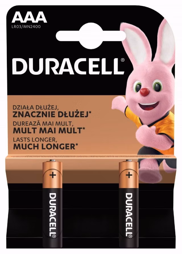 Duracell Basic alkalická baterie 2 ks (AAA)