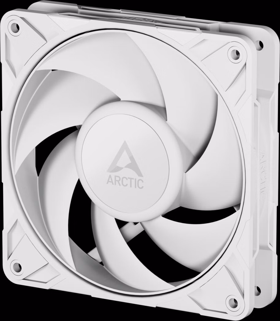 ARCTIC P12 Pro PST (White) - 120mm PWM ventilátor s rozdělovačem kabelů
