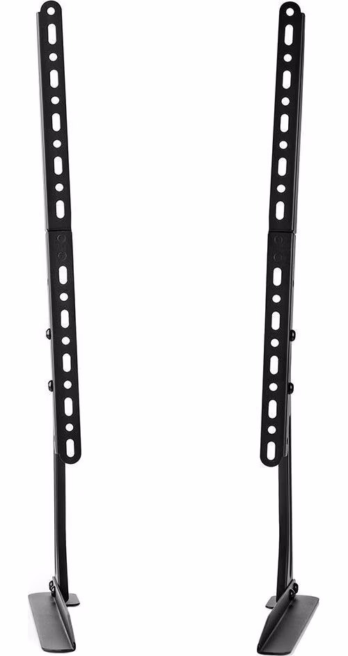 Nedis TVSM1050BK - TV Stojan Fixní| 13-70 " | Maximální hmotnost obrazovky: 50 kg | Nastavitelné výšky | Ocel | Černá
