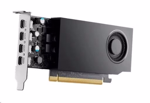Dell NVIDIA RTX A1000 8 GB GDDR6 full height PCIe 4.0x8 4 mDP Graphics Card